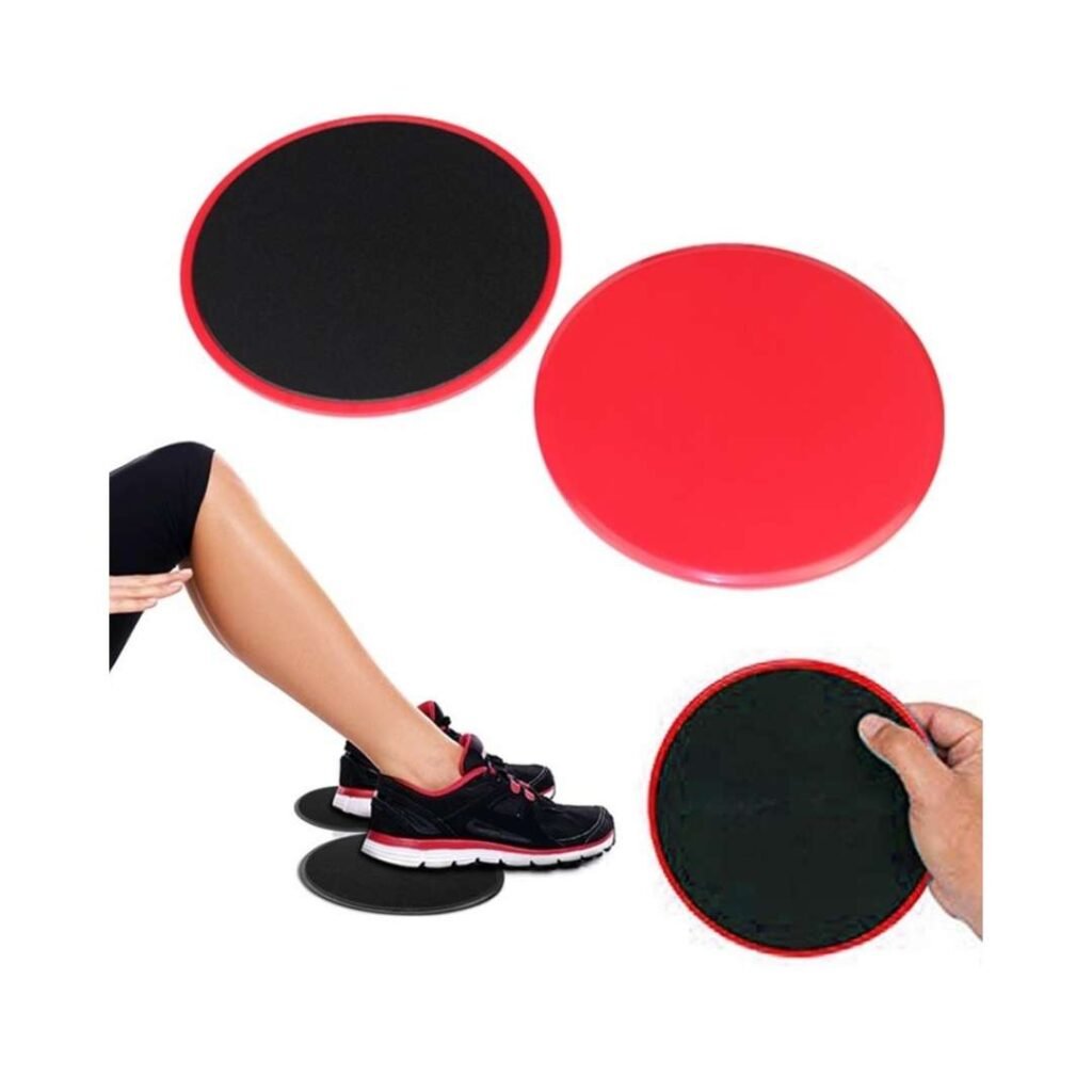 Slide Disk Egzersiz ve Pilates Diski Kırmızı