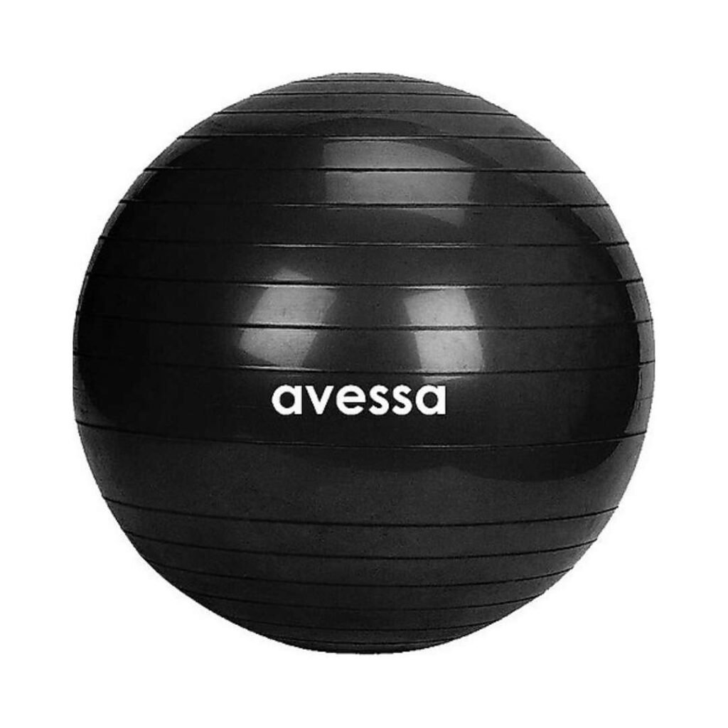 Pilates Topu Avessa Siyah Poşetli 55-65-75 cm