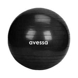 Pilates Topu Avessa Siyah Poşetli 55-65-75 cm