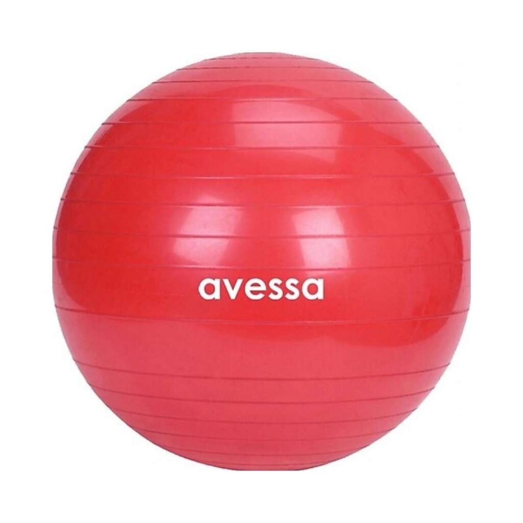 Pilates Topu Avessa Kırmızı Poşetli 55-65-75 cm