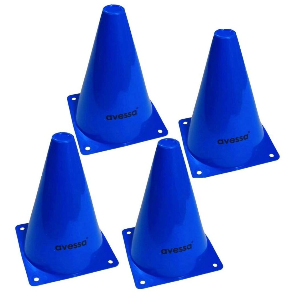 Antrenman Huni 18 cm 4'lü Set Mavi