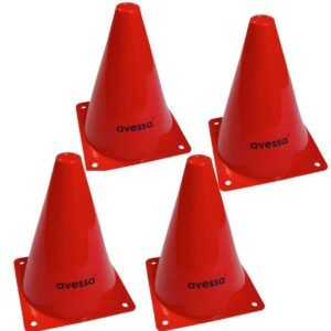 Antrenman Huni 18 cm 4'lü Set Kırmızı