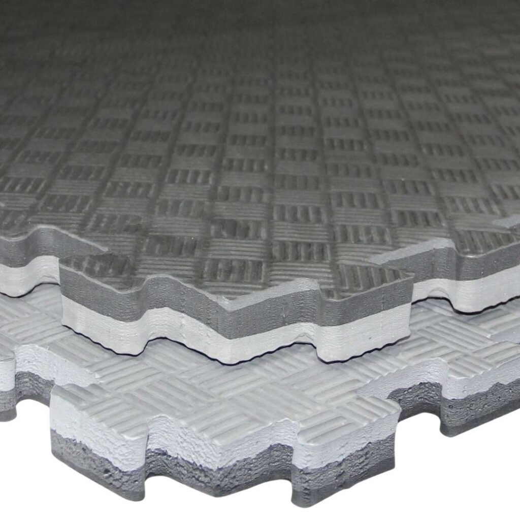 Tatami Minderi 100x100 cm 26 mm SİYAH - GRİ