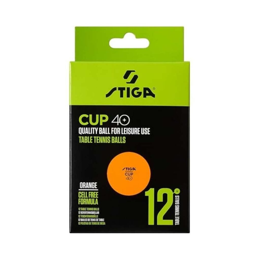 Stiga Turuncu Pinpon Topu 12’li Paket | Antrenman