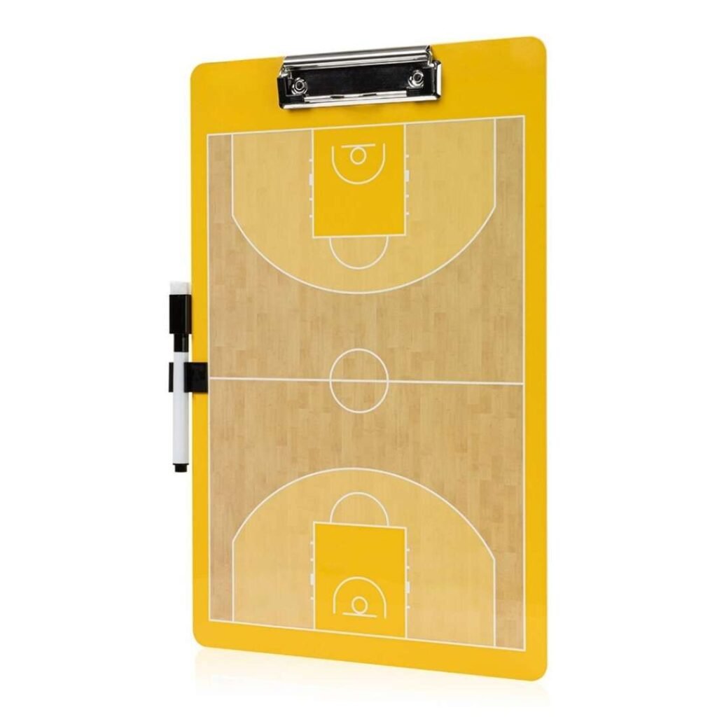 Basketbol Taktik Tahtası Sarı