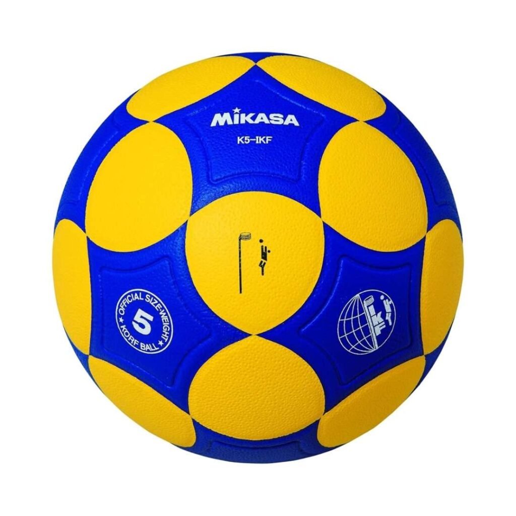Mikasa Sentetik Korfball Topu – Sarı / Lacivert