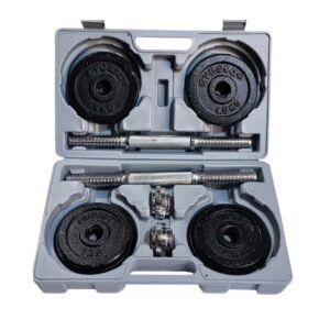 15 KG Set Çantalı Siyah Plaka Set - Görsel 3