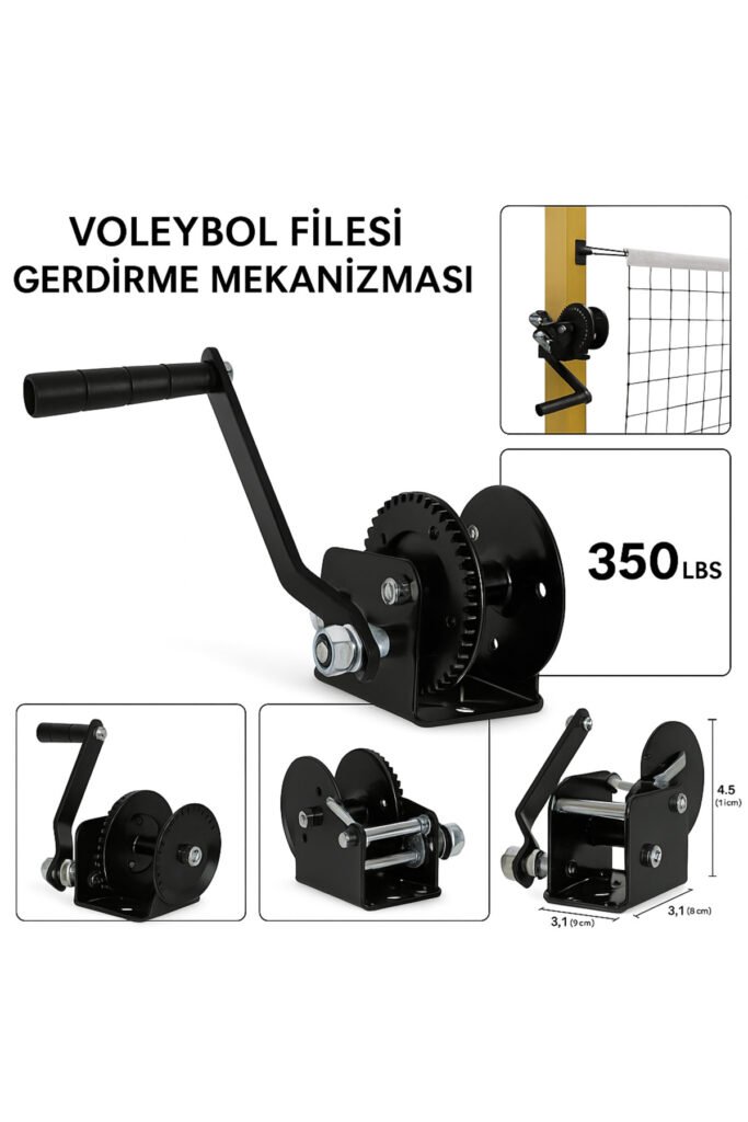 Voleybol Direği Gerdirme Mekanizması