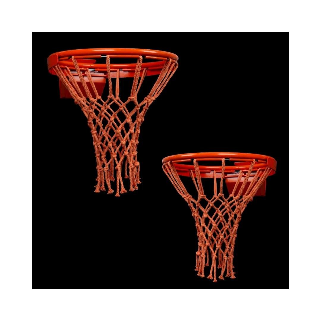 Basketbol Filesi Ağı Nodes CN276BST 6mm Turuncu - Görsel 3