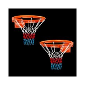 Basketbol Filesi Ağı Nodes CN292BS Kırmızı Mavi Beyaz - Görsel 3