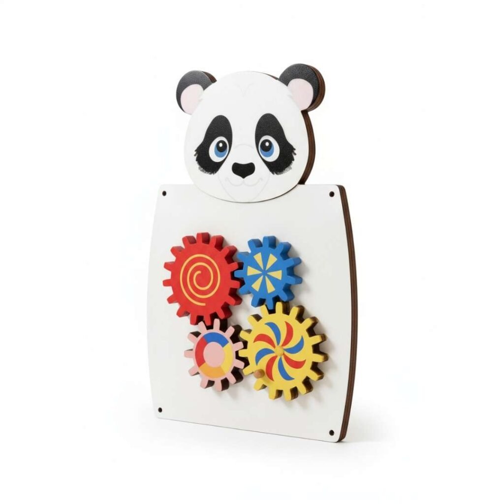 Panda Dişli Çarklar Duvar Oyunu