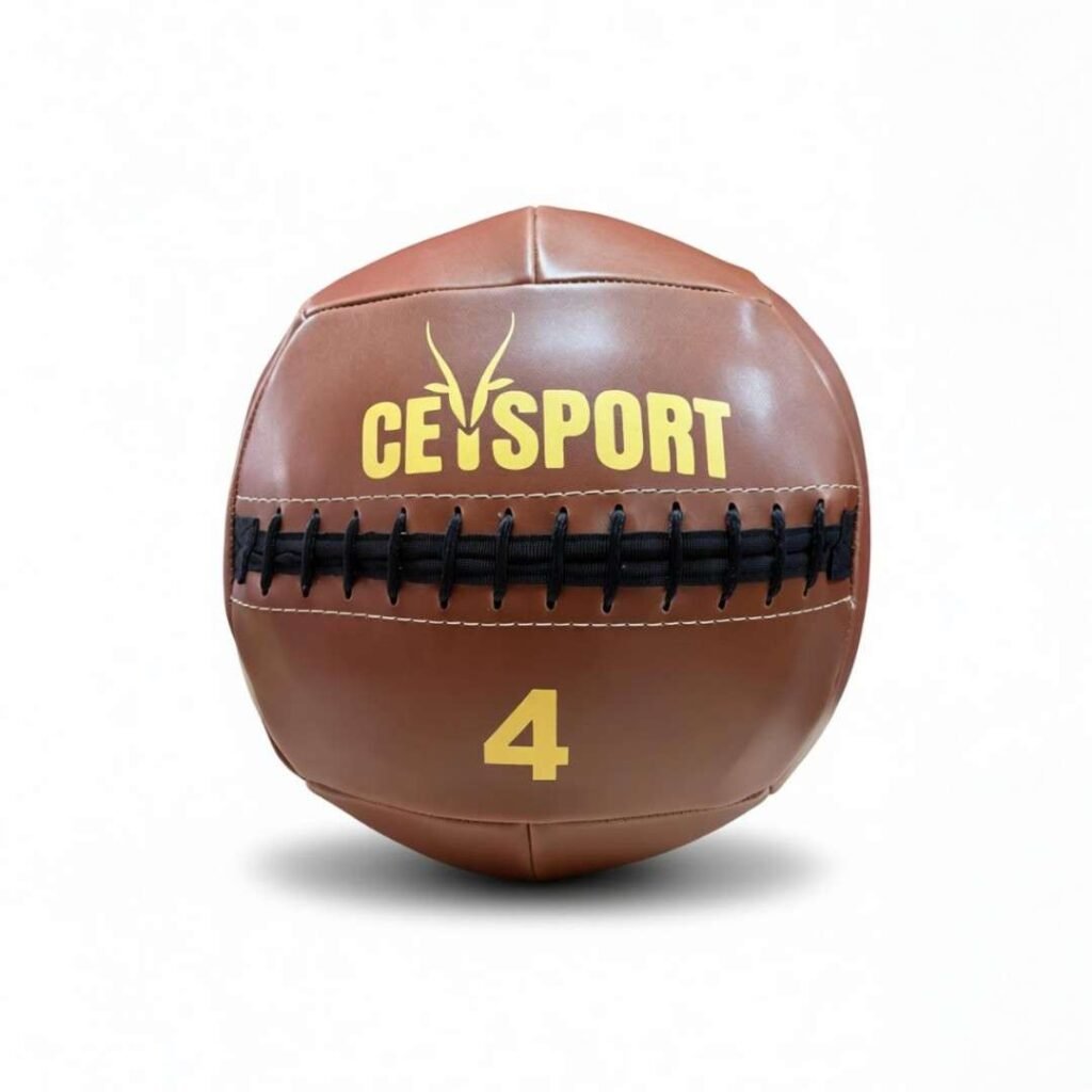 PRO WALL BALL – Sağlık Topu 4 Kg Kahverengi
