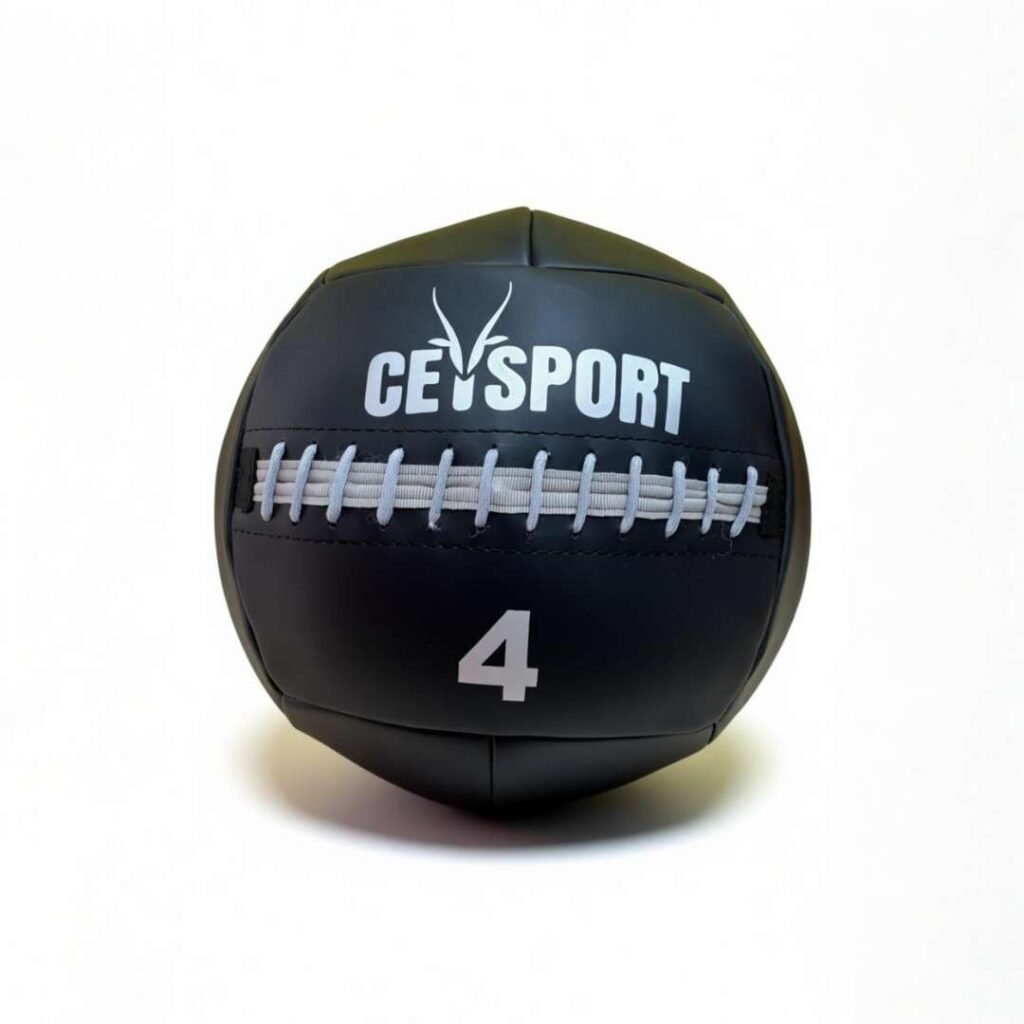 PRO WALL BALL – Sağlık Topu 4 Kg Siyah