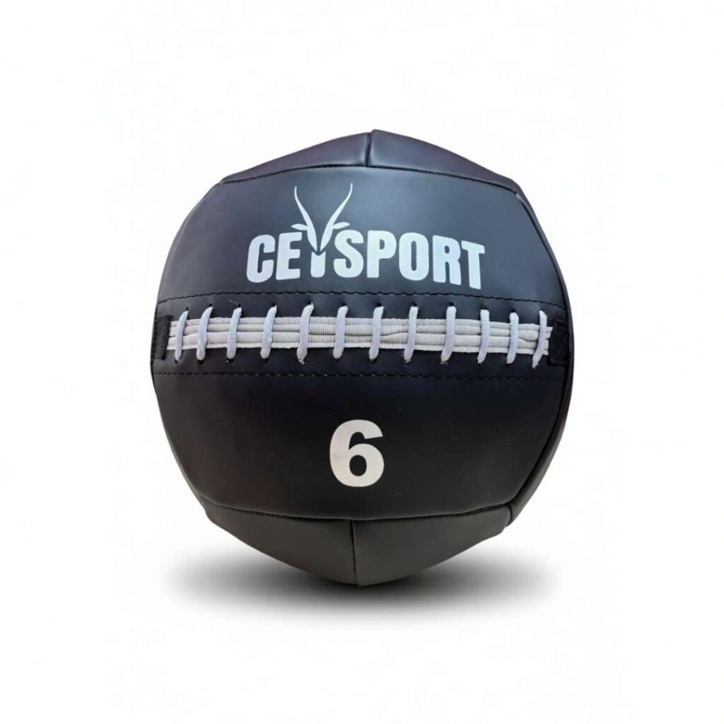 PRO WALL BALL – Sağlık Topu 6 Kg Siyah