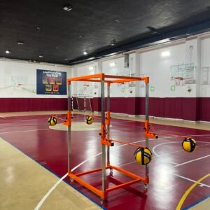 Profesyonel 4 Kollu Voleybol Manşet Pas Antrenman Makinesi