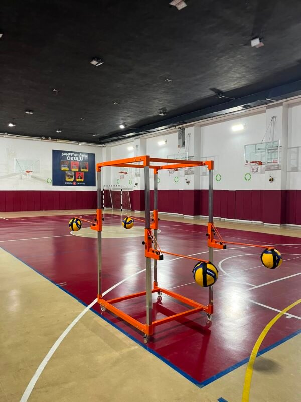 Profesyonel 4 Kollu Voleybol Manşet Pas Antrenman Makinesi